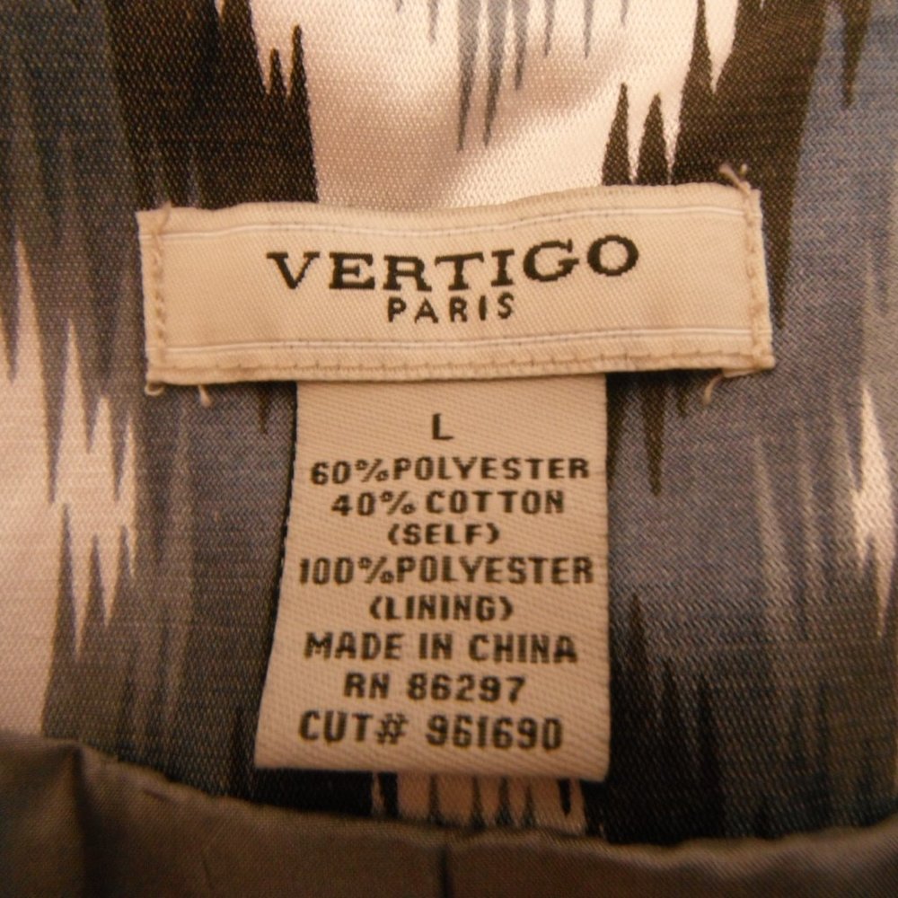 Vertigo Printed Double Breasted Jacket - image 4